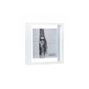 white Square Floating Box 25x25
