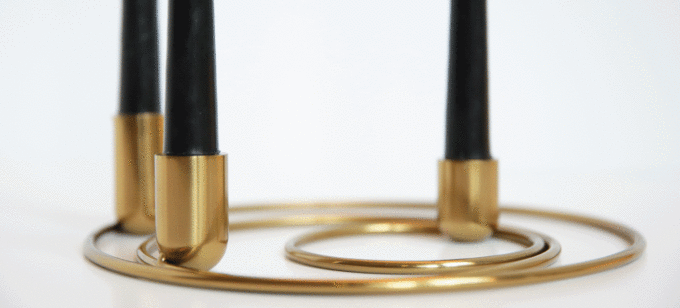 Lookbook orbital brass