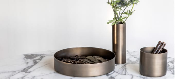 LOOKBOOK NOELLA BOWLS & VASE MATT BLACK