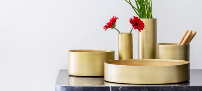Lookbook noella collection matt brass