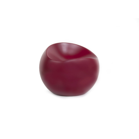 Burgundy Ball Chair