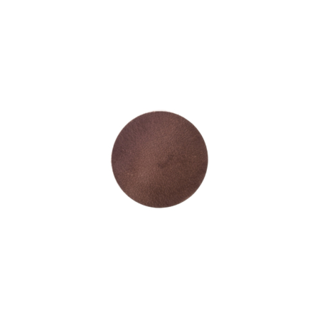 Ellis Coaster Round brown made from buffalo leather