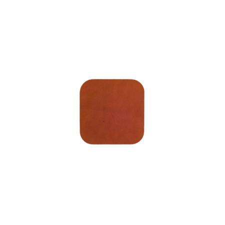 Ellis Coaster Square cognac made of buffalo leather