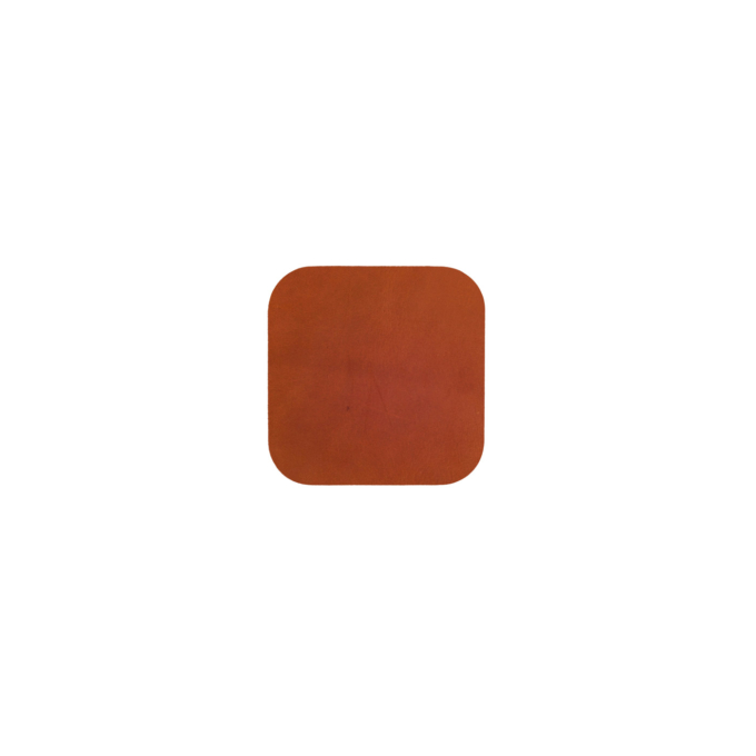 Ellis Coaster Square cognac made of buffalo leather