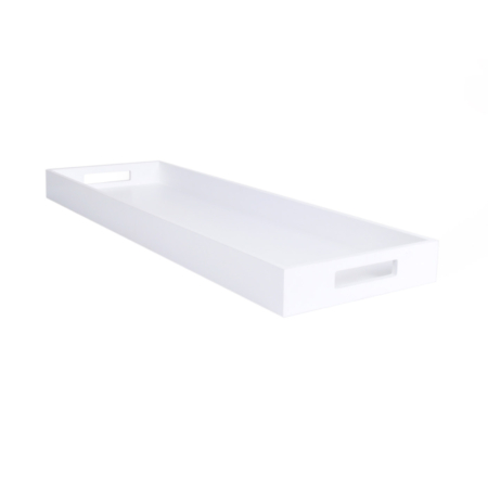 Zen Tray Extra Long white