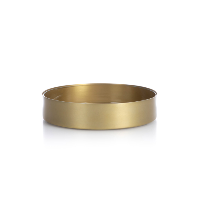 Noella Bowl large matt brass