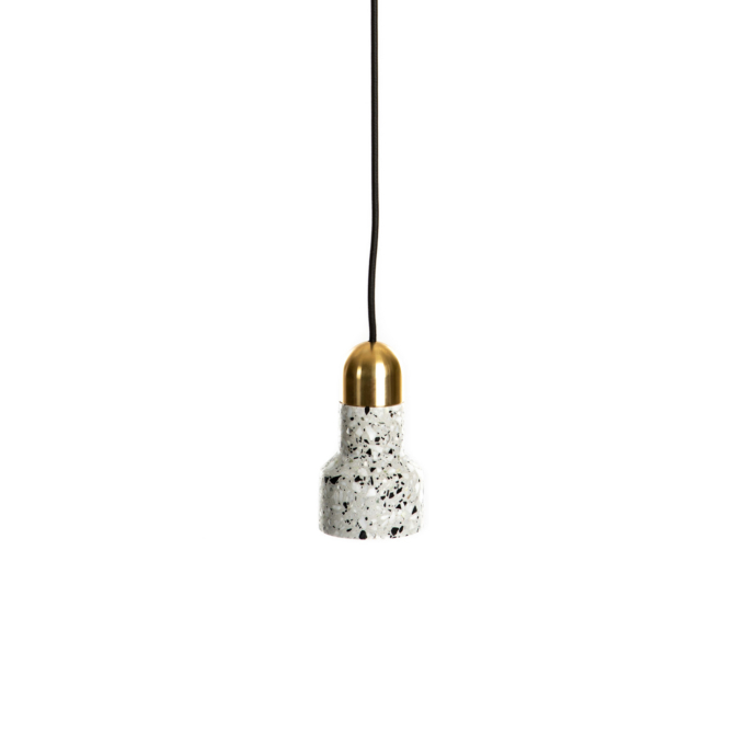 white Terrazzo Lamp Luxe