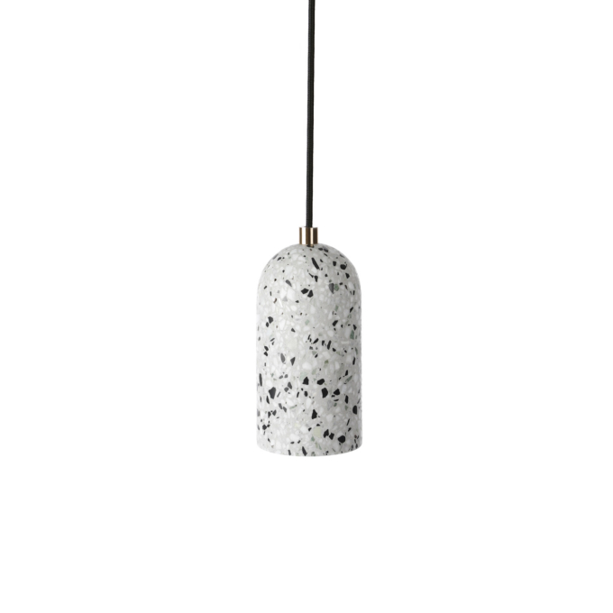 White Terrazzo U Lamp