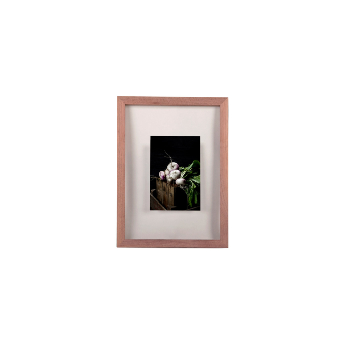 Window Frame 30x40 walnut wood