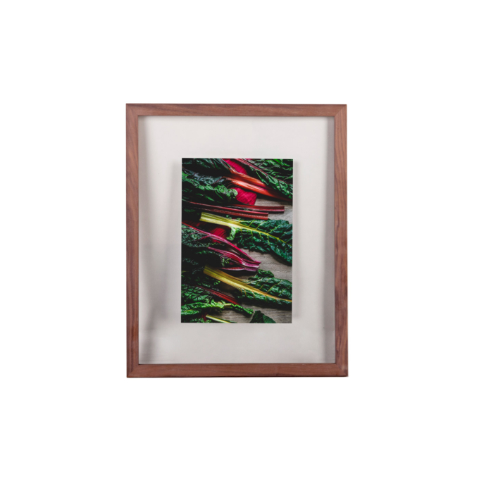 Window frame 40x50 walnut wood