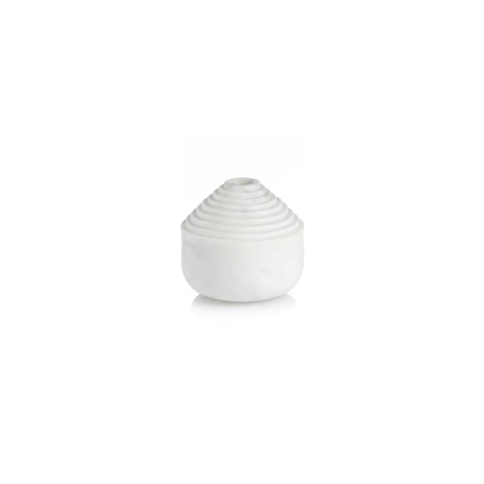 Laps candle holder white marble