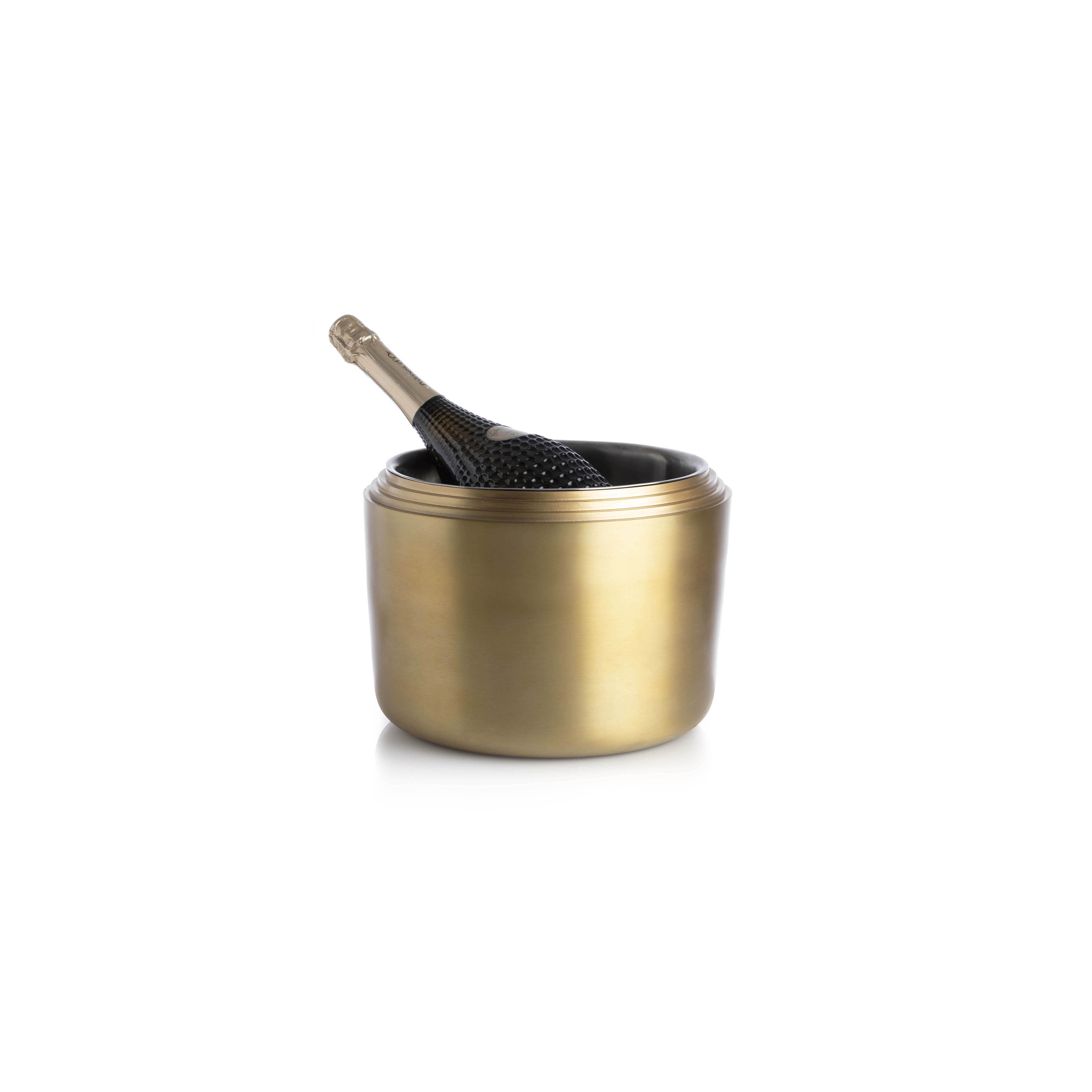 Laps Wine Bucket brass