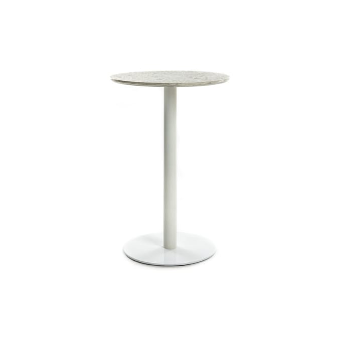 Terrazzo Table Round medium white