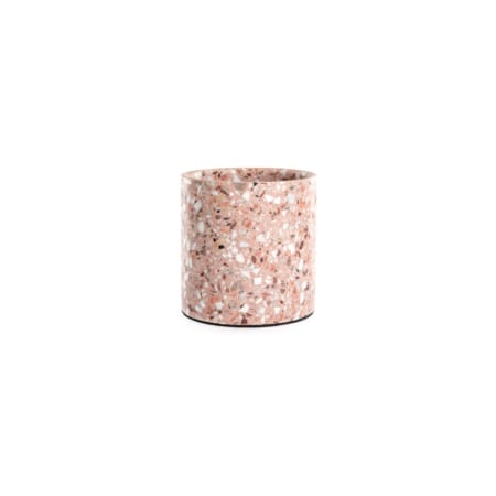 Terrazzo pot small red