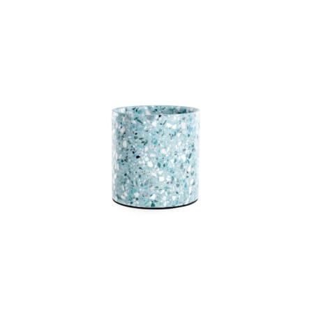Terrazzo pot small blue