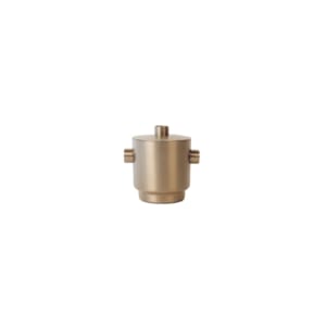Rondo Ice bucket small soft copper/steel