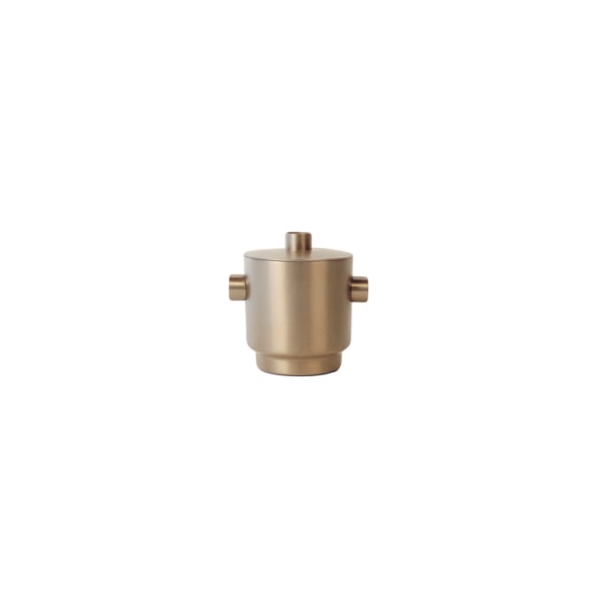 Rondo Ice bucket small soft copper/steel