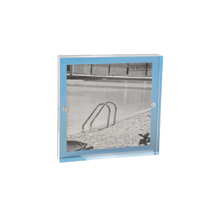 Acrylic Magnetic Frame 13x13 Sky Blue