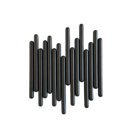 Tuub Large Black Coat Rack