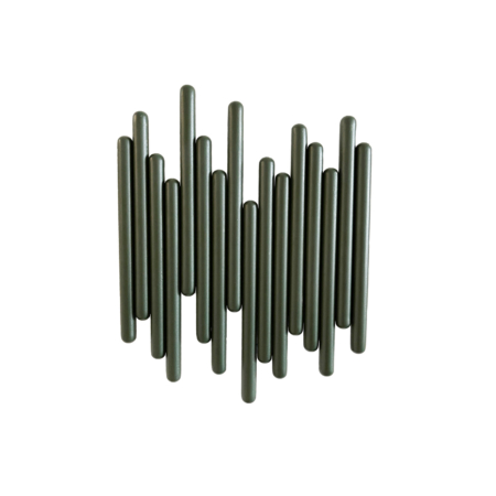Tuub Large Green Coat Rack