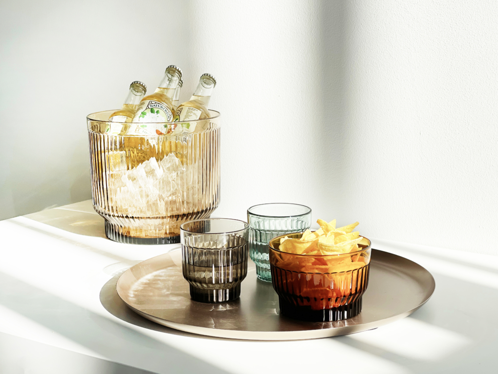 Lima Tumbler glasses and bowls