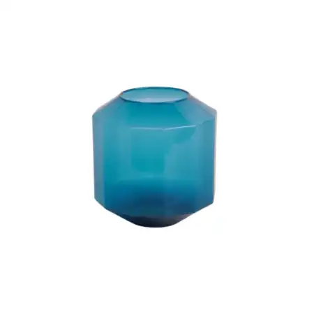 Bliss medium blue flower vase by XLBoom