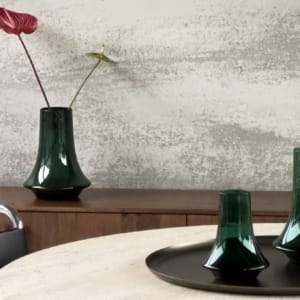 Spinn vase green