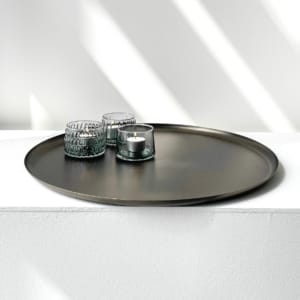 Bao tray with Dim tealights