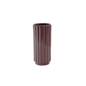 Ikon vase maroon