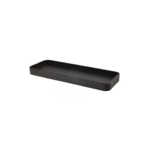 Serve tray 38x14cm black