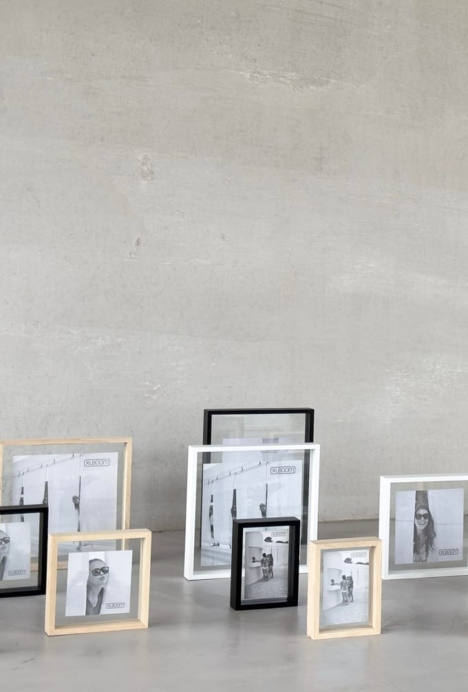 Floating box picture frames