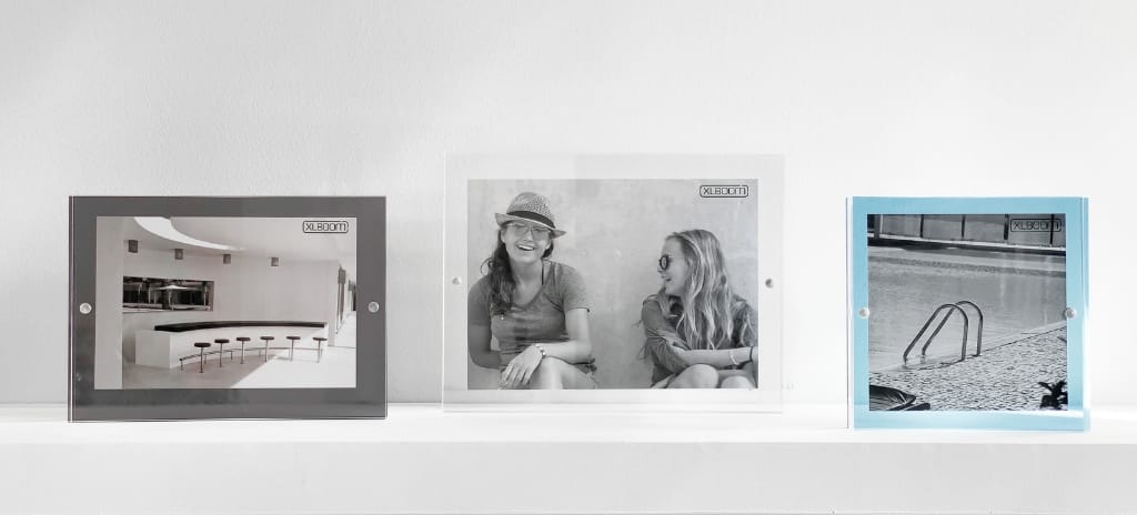 Acrylic picture frames