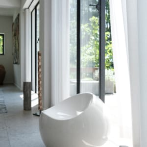 BALL CHAIR WHITE