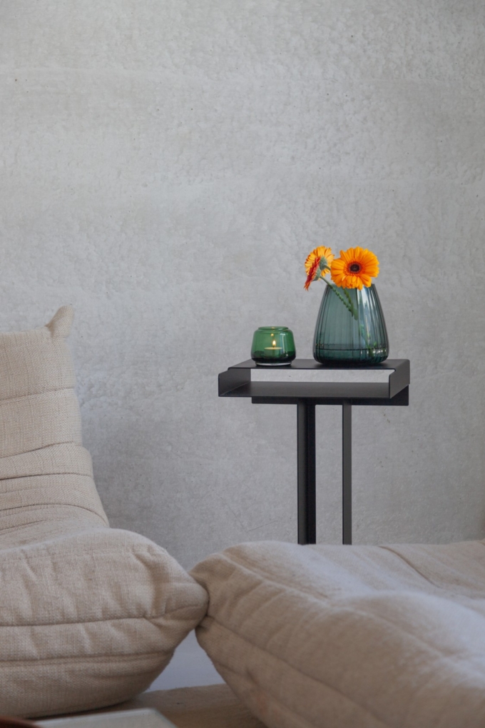 Kuro T-Light & Dim 2.0 Stripe Vase – Moss Green