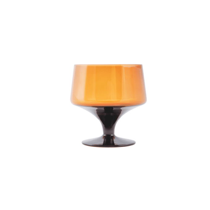 CORDOBA COUPE GLASS SET OF 2 AMBER – XLBA20406-60