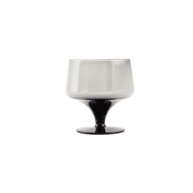 CORDOBA COUPE GLASS SET OF 2 GREY – XLBA20406-58