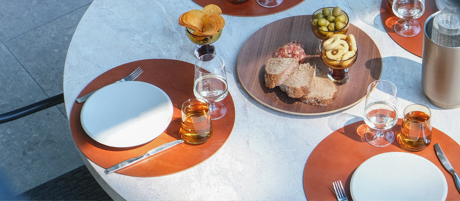 XLBoom Ellis placemats and coasters