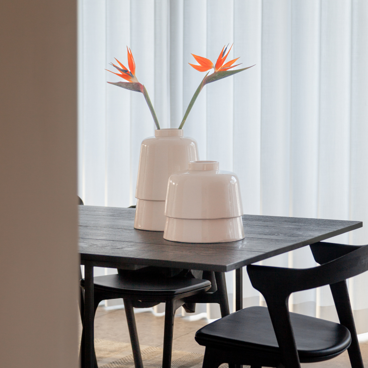 Piled vase collection